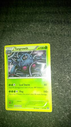 Pokémon card Tangrowth