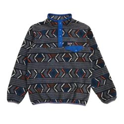 VINTAGE PATAGONIA SYNCHILLA SNAP T FLEECE SWEATER MEDIUM M 10 YOUTH AZTEC TRIBAL