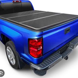 La Zona Auto Parts 2007 to 2013 Chevrolet Silverado GMC Sierra 6.5 Hard Bed Cover Cubierto para caja de troca Tonneau Cover Tri Fold 