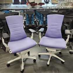 BRAND NEW HERMAN MILLER EMBODY GAMING CHAIRS, OFFICE CHAIRS, DESK CHAIRS 
