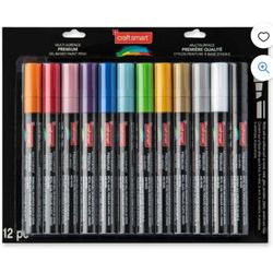 Craft Smart Multi Surface Premium Oil-based Paint Pens 