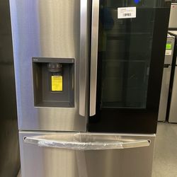 LG LRFOCS InstaView 25.5-cu ft Refrigerator