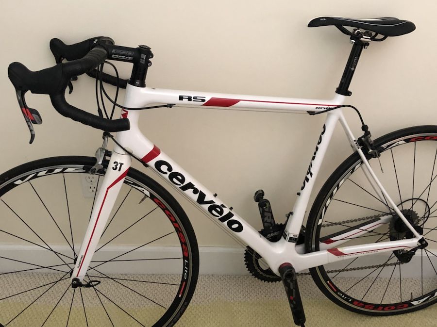 Upgraded 2011 Cervelo RS 56 CM Carbon Road Bike