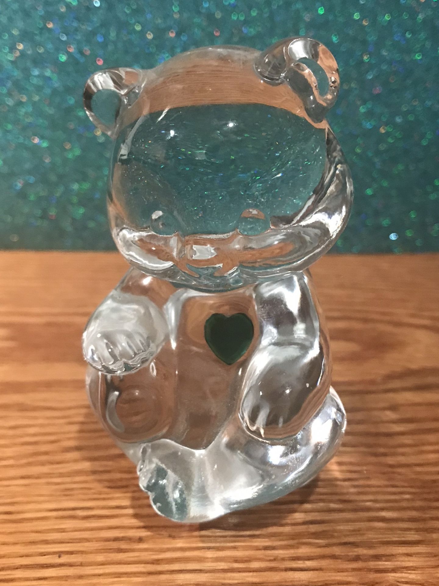 Cute Fenton? Bear With Green Heart