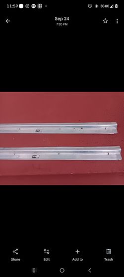 2 Door Sill Plates For Oldsmobile Cutlass
