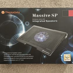 Thermaltake Massive SP Notebook cooler w/ integrated speakers