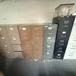 Filing cabinets 