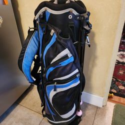Tommy Armour Blue Golf Stand Bag - 14 Dividers