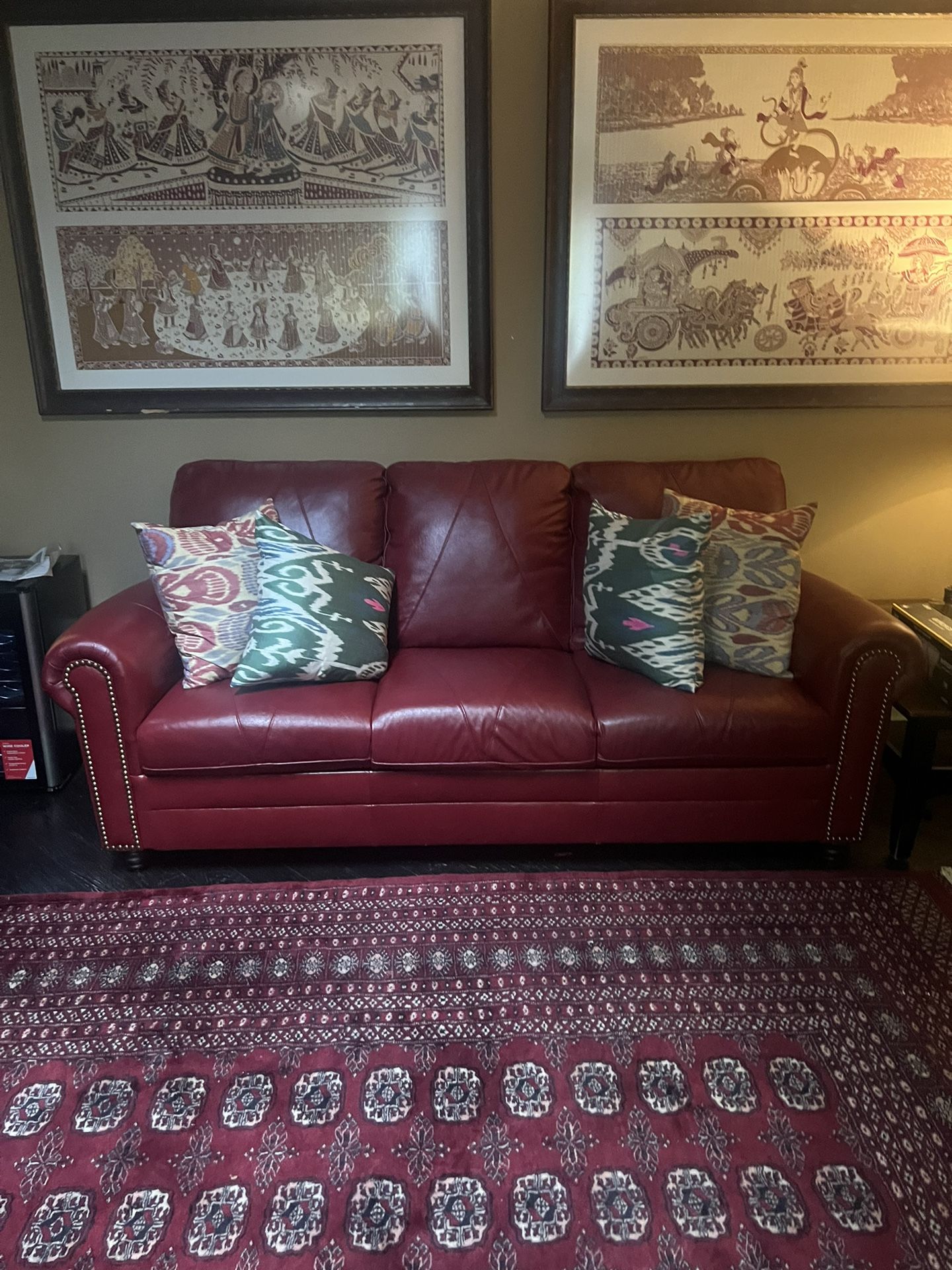 Leather Couch