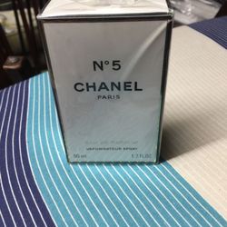 Chanel no 5 parfum spray.