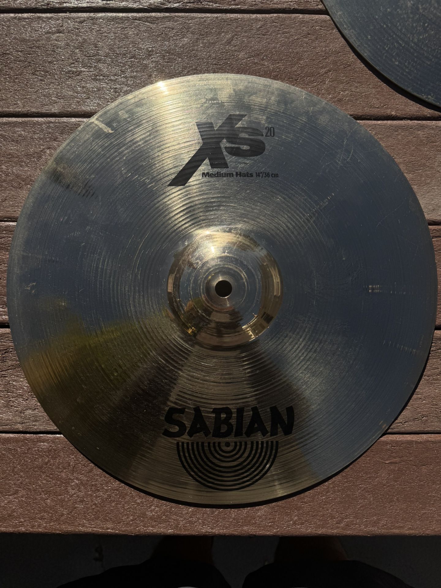 Sabian XS 20 Medium 14” Hi Hat Pair Cymbals