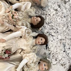 Ashton Drake bride Porcelain’s  Dolls