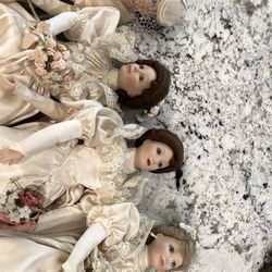 Ashton Drake bride Porcelain’s  Dolls