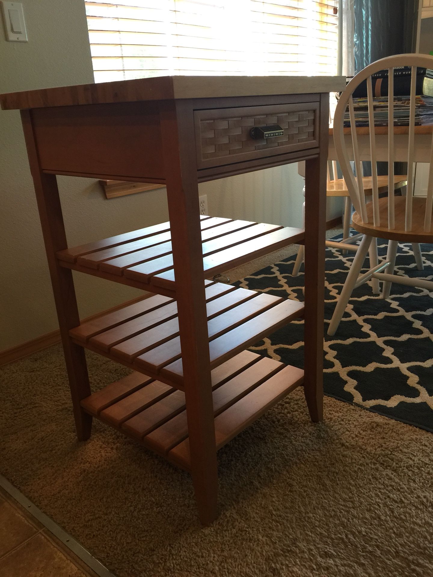 Longaberger Butcher Block Stand for Sale in Lacey, WA OfferUp