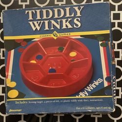 Used Tiddly Winks Game