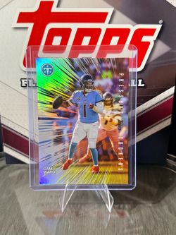 Topps Cam Ward Pressure Cookers Holo Football Card