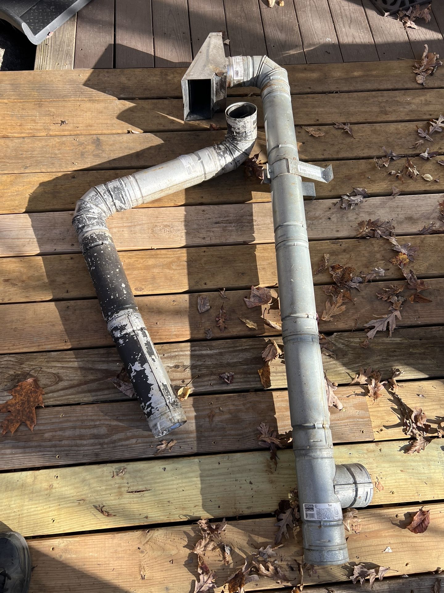 Pellet Stove Double Wall Pipe