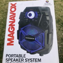 BRAND NEW IN BOX MAGNAVOX SOUND SPEAKER SYSTEM STEREO