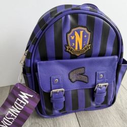 New Wednesday Purple Backpack 