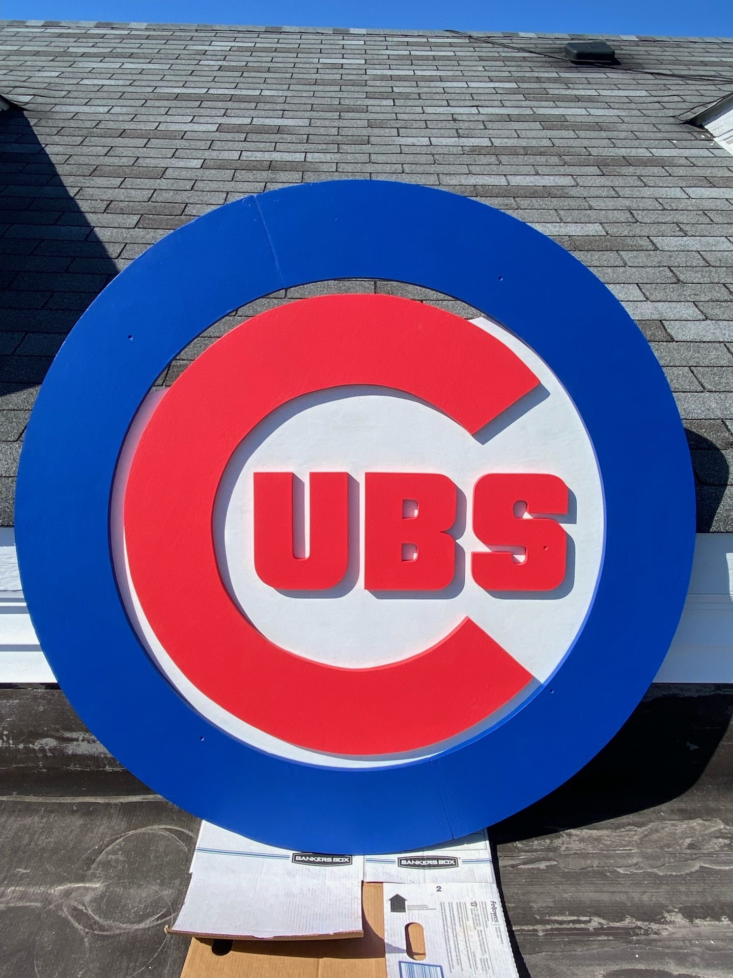 In Stadium Refurbished Sign
