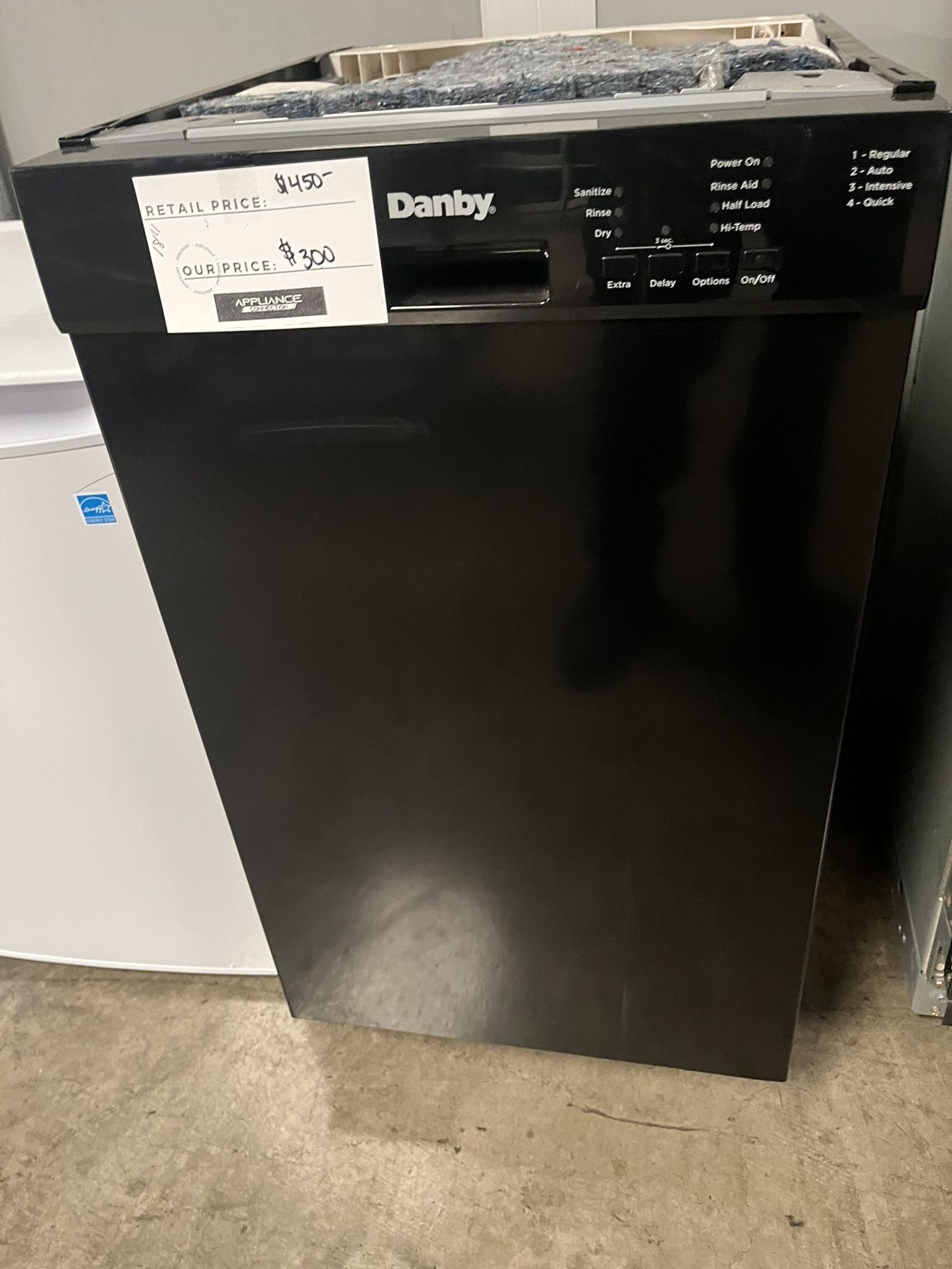 DANBY 18 INCH WIDE DISHWASHER