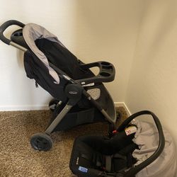 Graco  Travel System | Stroller & Car Seat Combo | 3-in-1