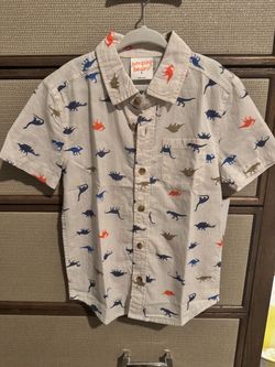 Button-Front Shirt Dino 5