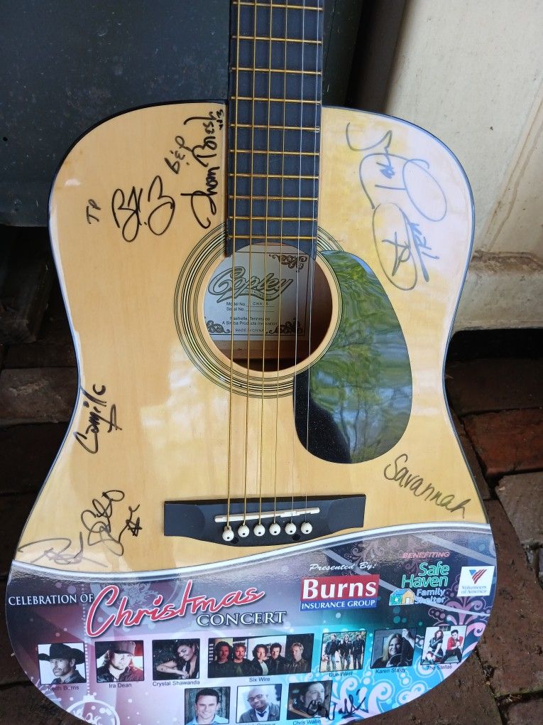 Autographed Guitar
