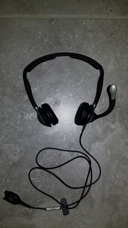 Sennheiser cc 540 Binaural Voip headphones