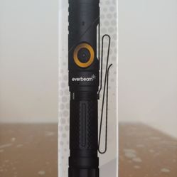 Everbeam E90 LED Tactical Flashlight 600 Lumen (Battery NOT Included) - Powerful Heavy Duty Flashlight with A 90 Degree Rotating Head