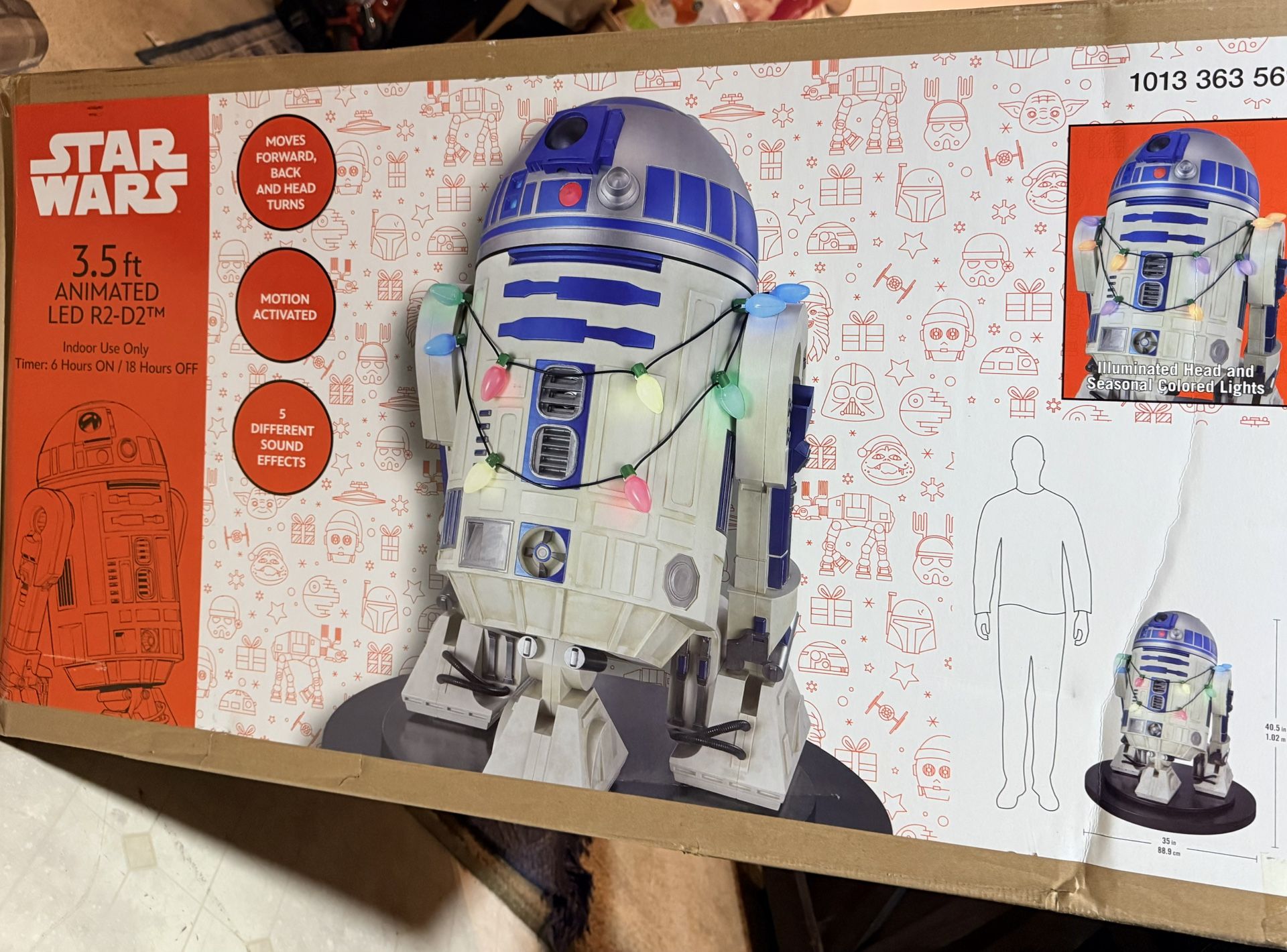 R2-d2 3.5 Feet Tall Animatronic Droid!!!! Sold Out Everywhere!