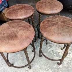 4 Stools, New Never Used, 2 Feet Tall