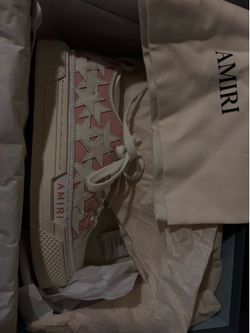 AMIRI Women’s Stars Court Low - Evening Sand/Pink Size 38
