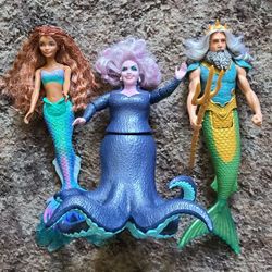 Little Mermaid (2023)Barbie Set Of 3