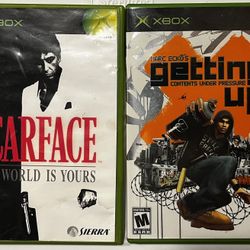 2 Xbox Original Games & Inserts