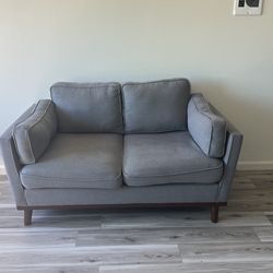 Grey Couch/Loveseat/ Sofa