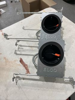 Elco EL490ICA Ic Rated New Construction Housing (2 pack)