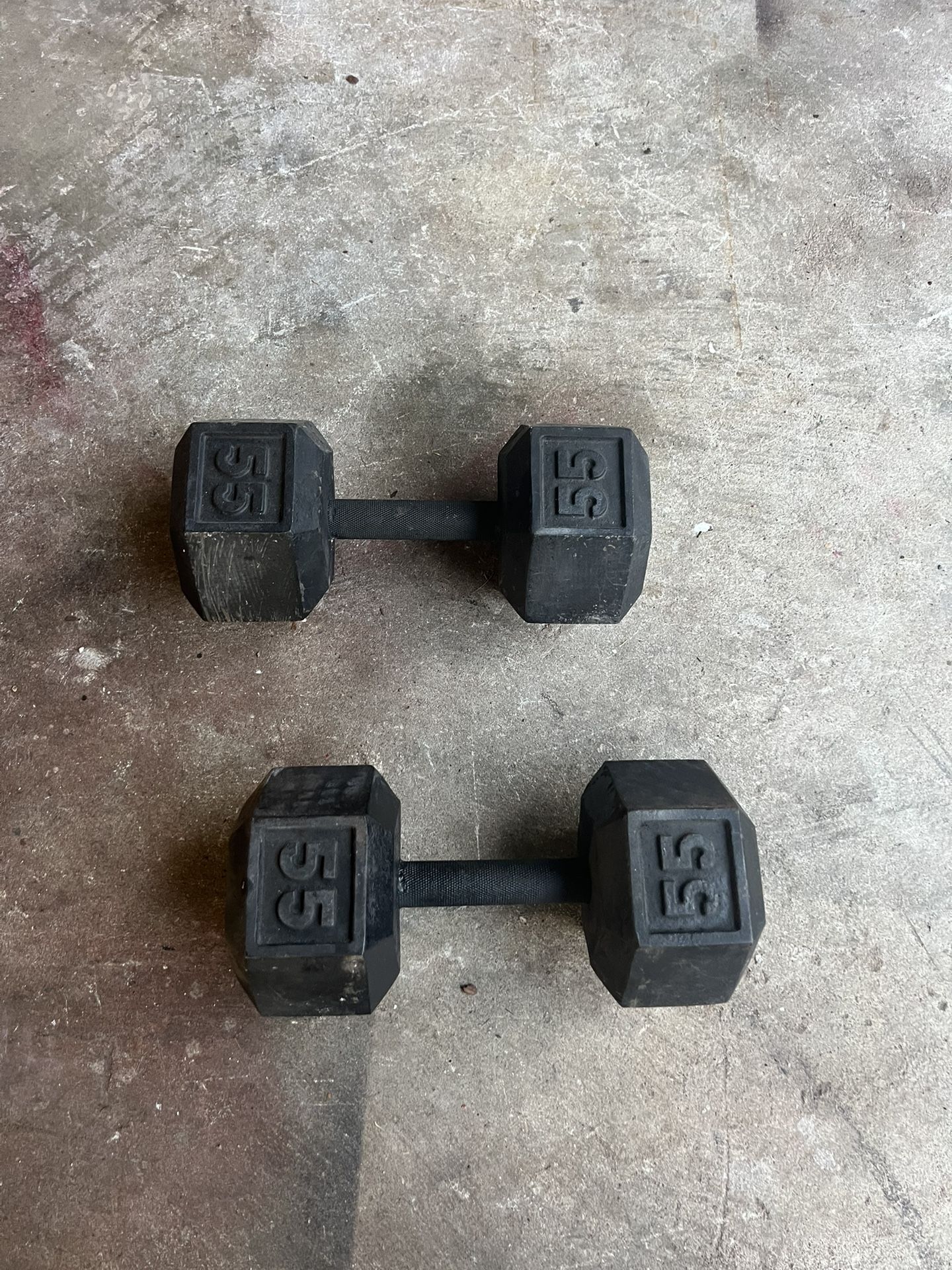 Dumbbells - 55 Pounds
