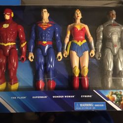 12” Action Figures 4pk Brand New 