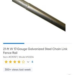 21' Top Fence Rails $40ea Or All 4 I Have For $120