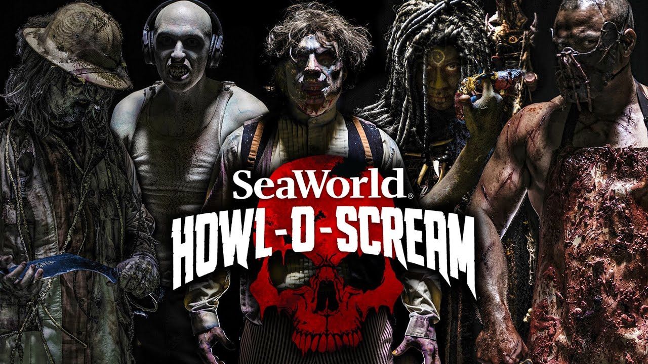 2 Howl-O-Scream Tickets To SeaWorld Orlando OR Busch Gardens Tampa Bay