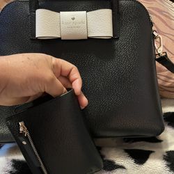 Like new, Kate spade purse & wallet.