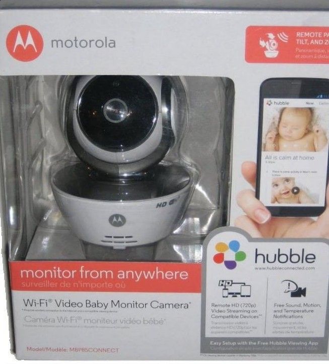 Motorola MBP85CONNECT Wi-Fi Video Baby Monitor Camera