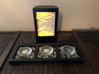 Candle holder & small decor light