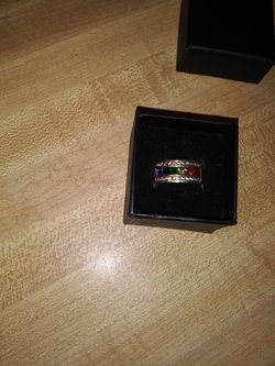 Gold plating over .925 ring sz6