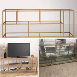 Gold Tv stand/Table