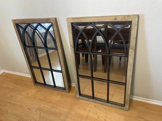 New wooden mirrors