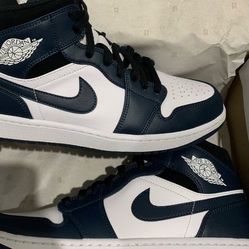 navy blue jordans size 6.5y