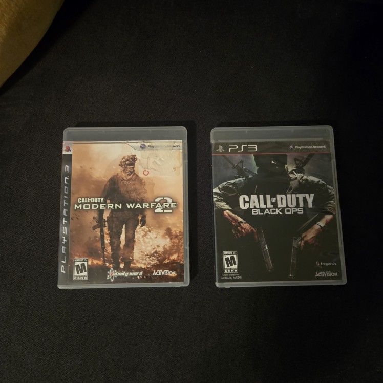 Call Of Duty Modern Warfare 2 And Black Ops (PS3)