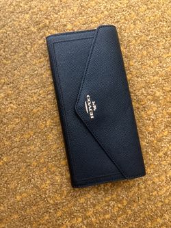 Coach Leather Envelope Wallet